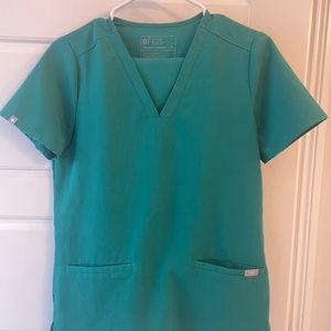 COPY - Figs Scrub Set Hunter Green